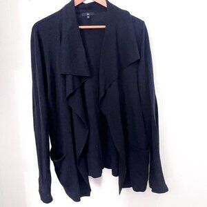 GAP knit waterfall open cardigan